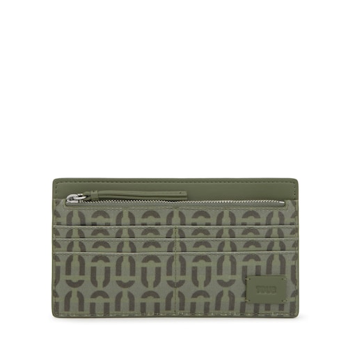 Billetera grande caqui TOUS Double Way Manifesto