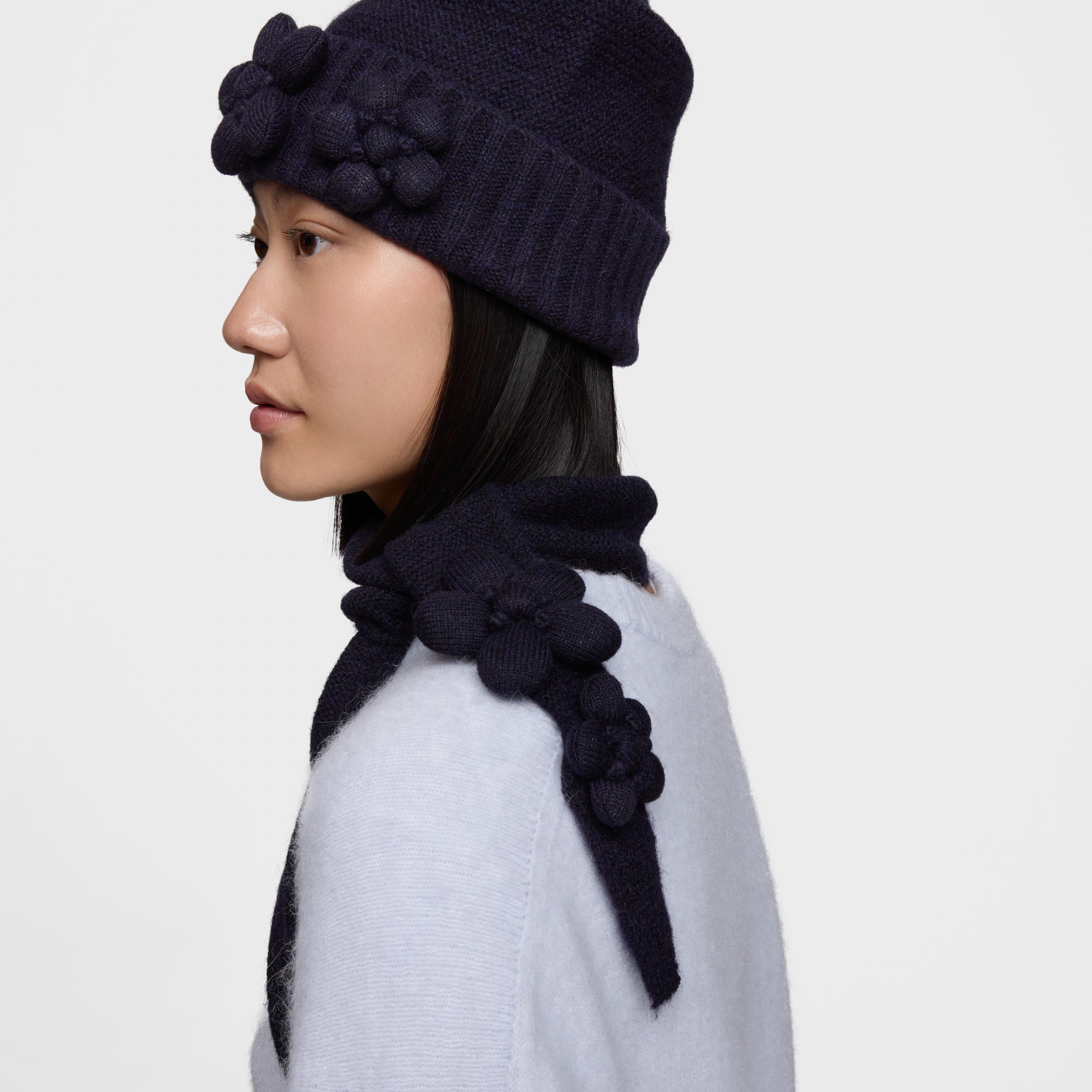 Navy blue Mini Scarf TOUS Daisy