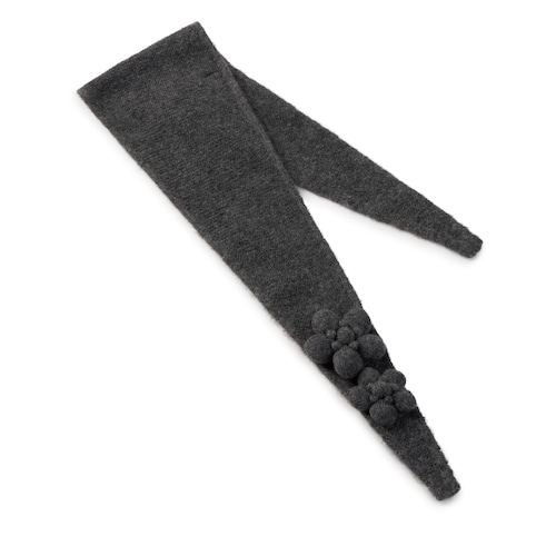 Minibufanda gris oscuro TOUS Daisy