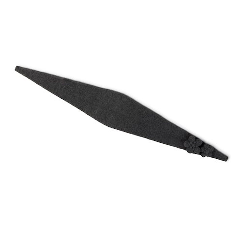 Minibufanda gris oscuro TOUS Daisy