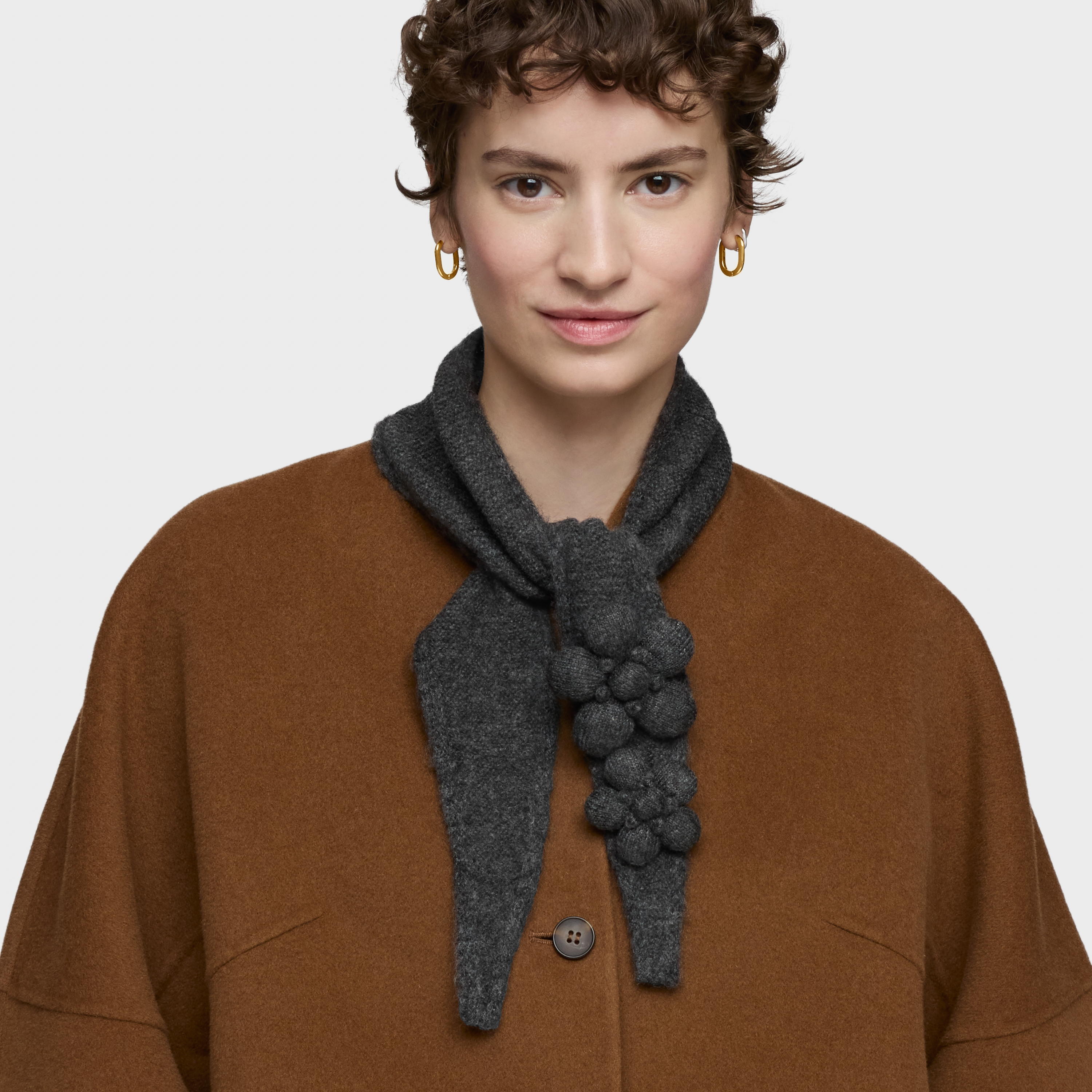Dark gray Mini Scarf TOUS Daisy