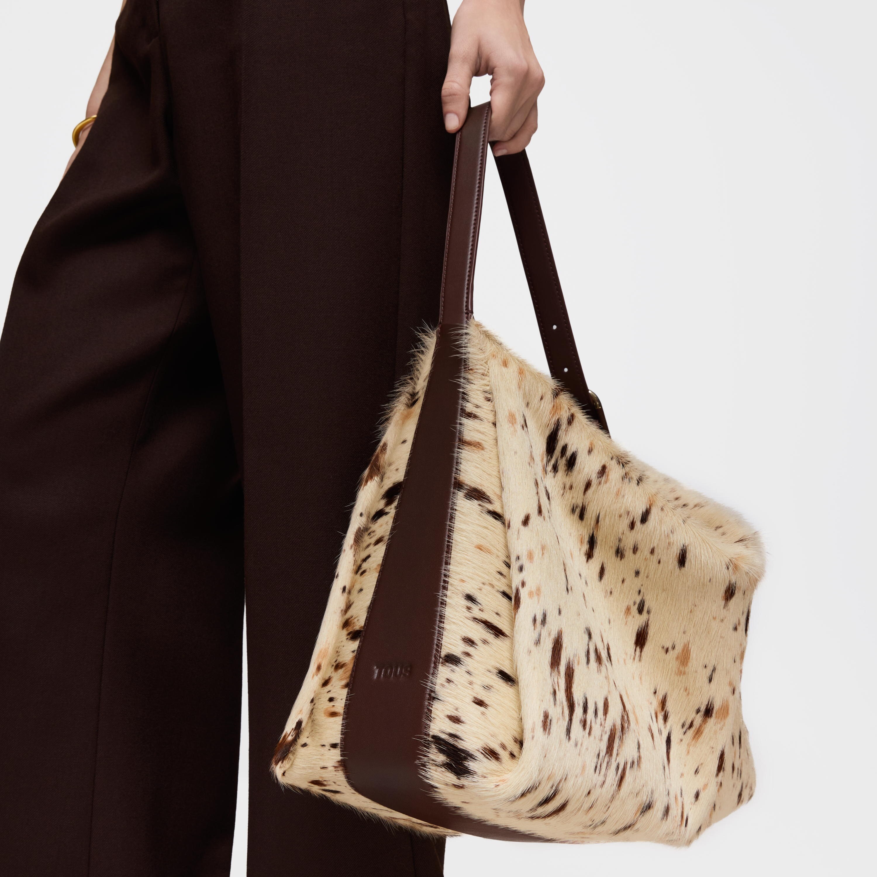 Wild brown Shoulder bag TOUS Fold
