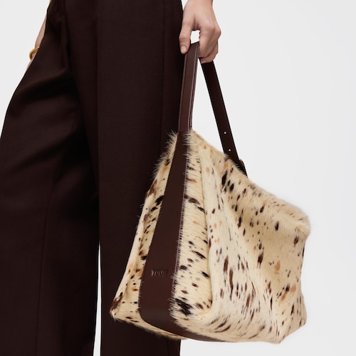 Saca marrón wild TOUS Fold