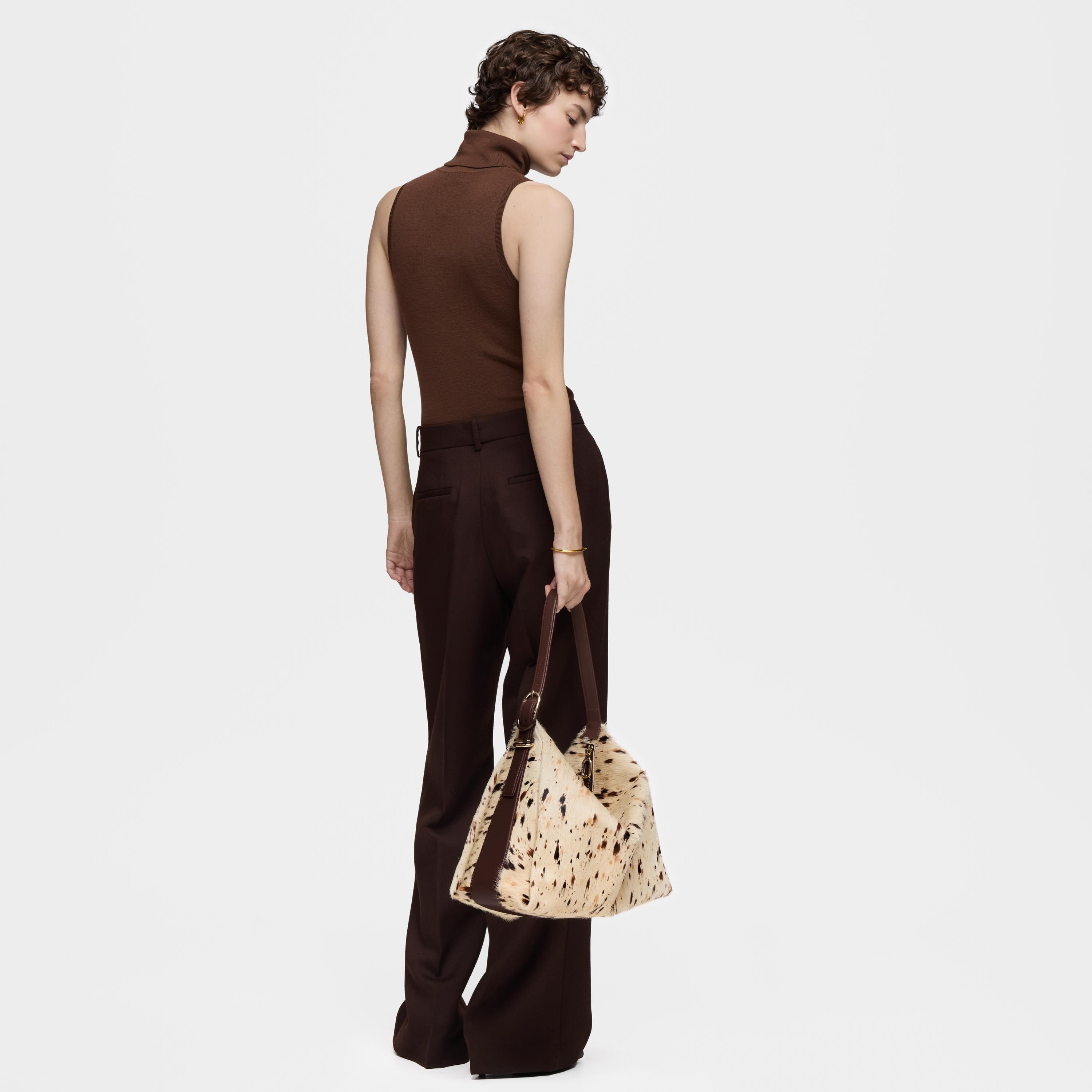 Wild brown Shoulder bag TOUS Fold