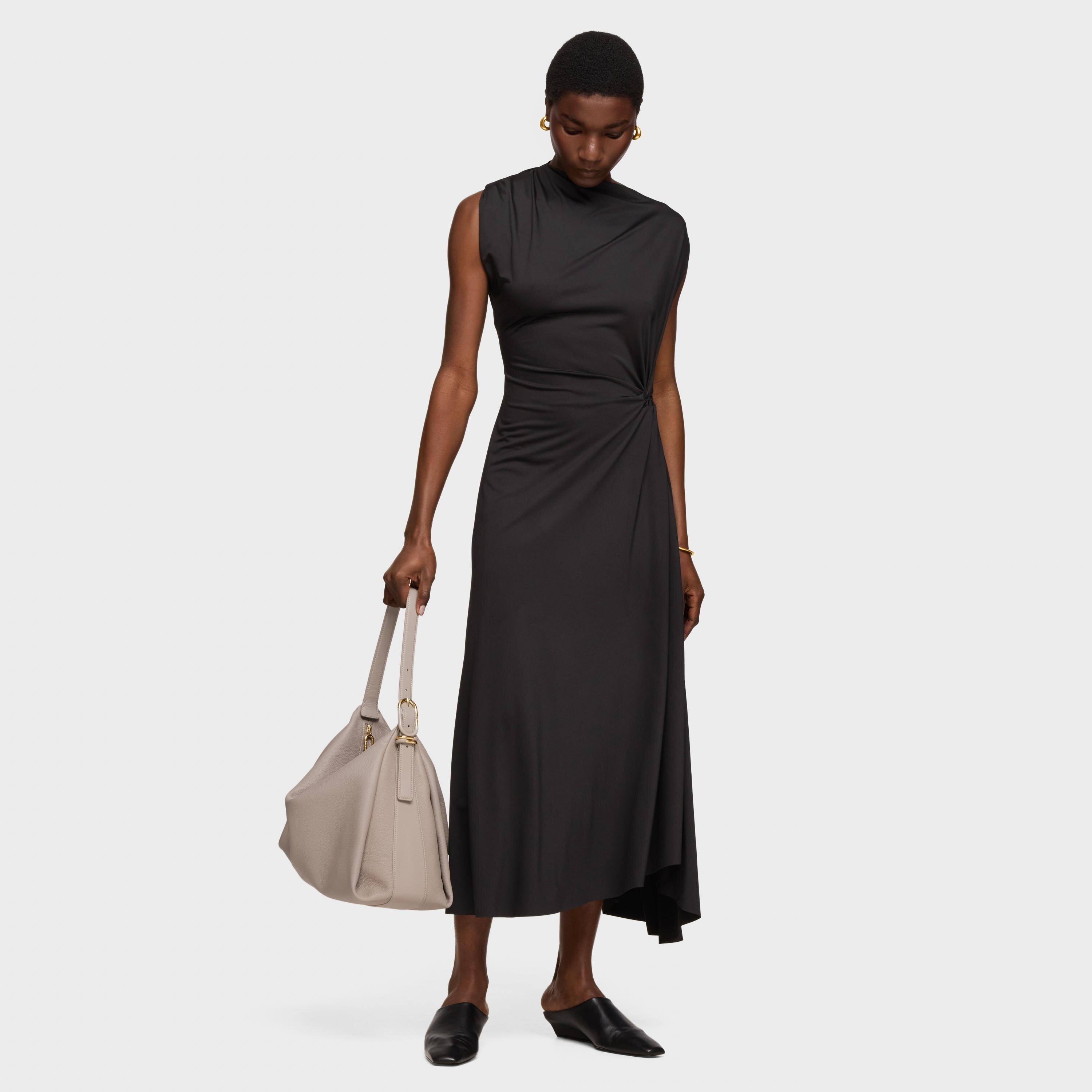 Taupe leather Shoulder bag TOUS Fold