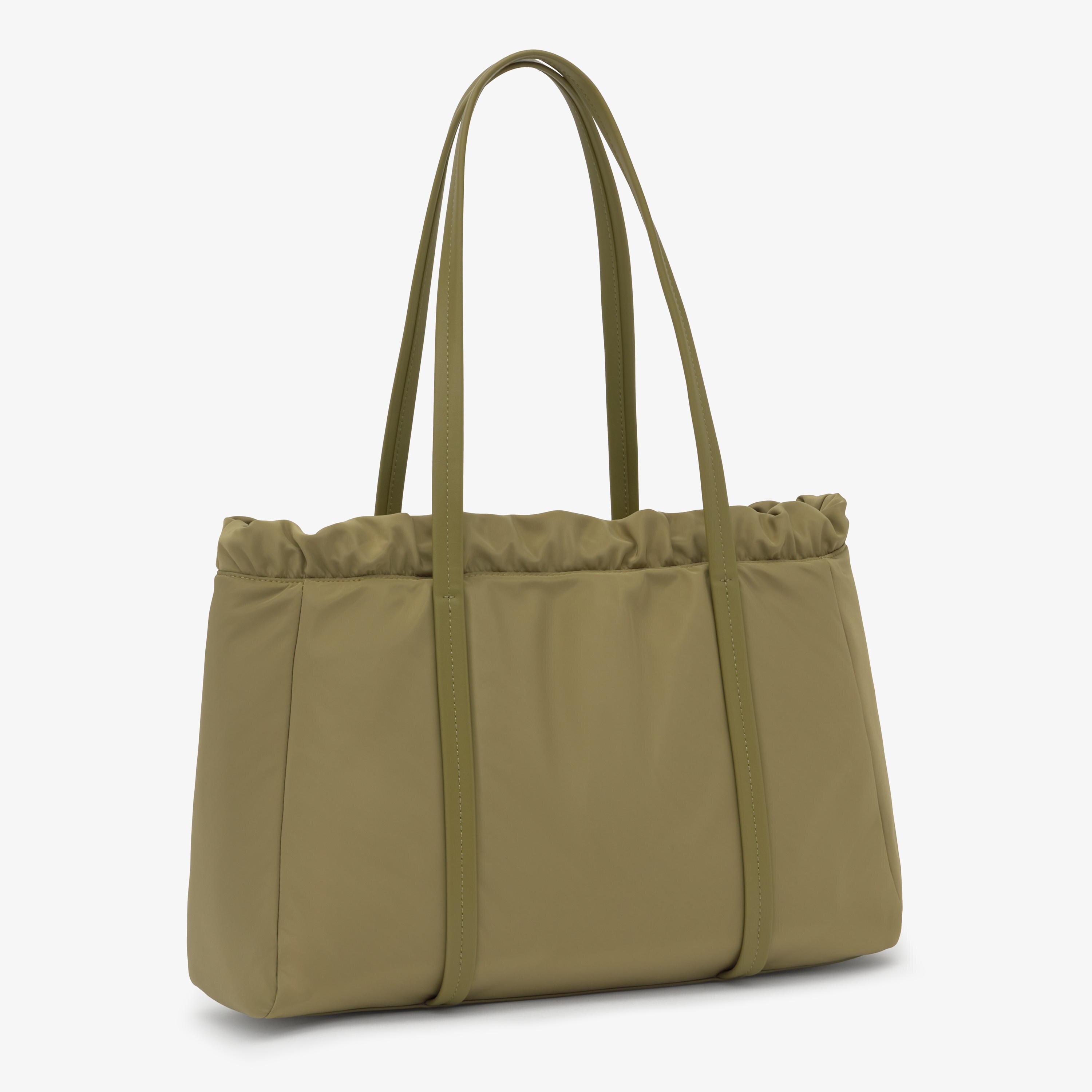 Olive green Tote bag Empire Soft | TOUS