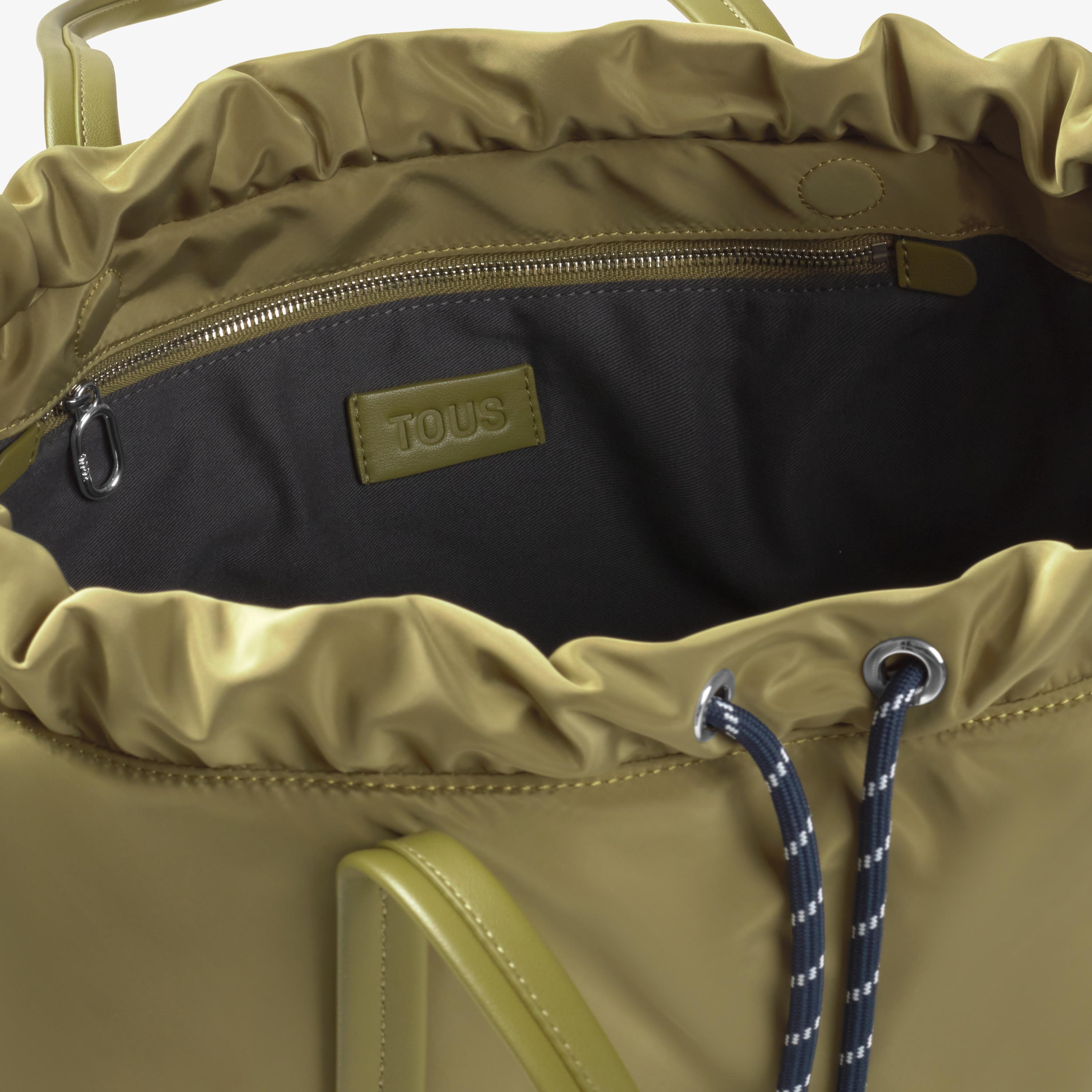 Olive green Tote bag Empire Soft | TOUS