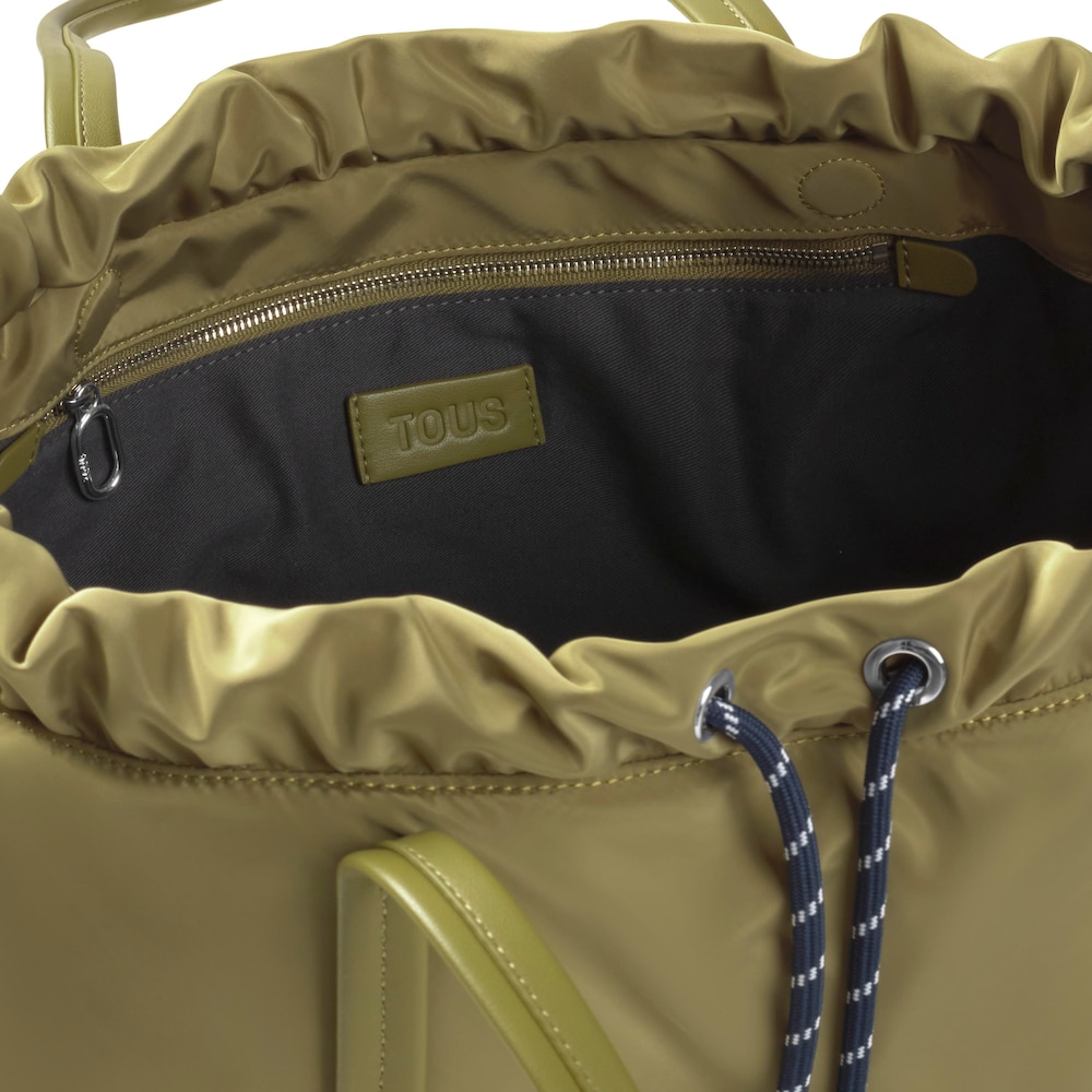 Olive green Tote bag Empire Soft