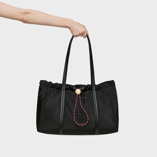 Tote bag preta Empire Soft