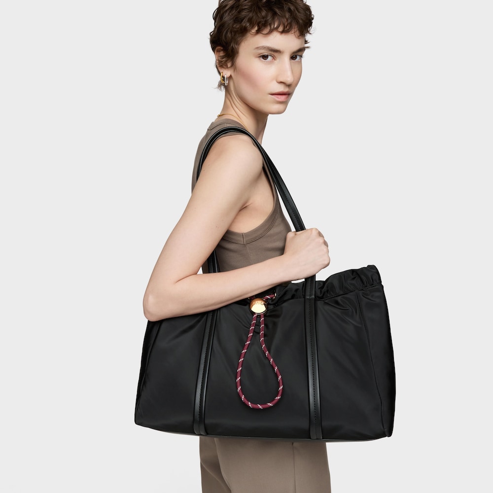 Schwarze Tote Bag Empire Soft