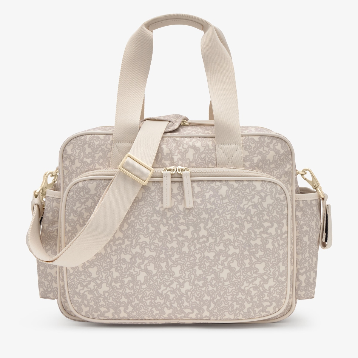 Tous - Pañalera Beige Kaos Mini Lines Soft - Beige