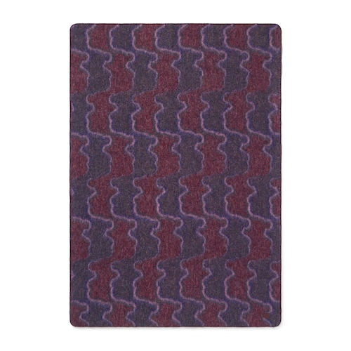 Manta gris oscuro y burdeos TOUS Bear Waves