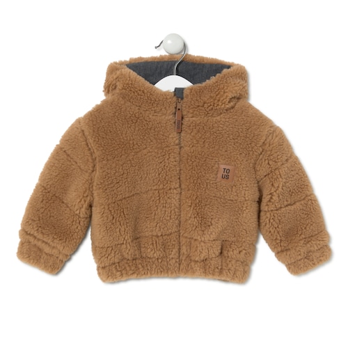 Corduroy coat in Green orange