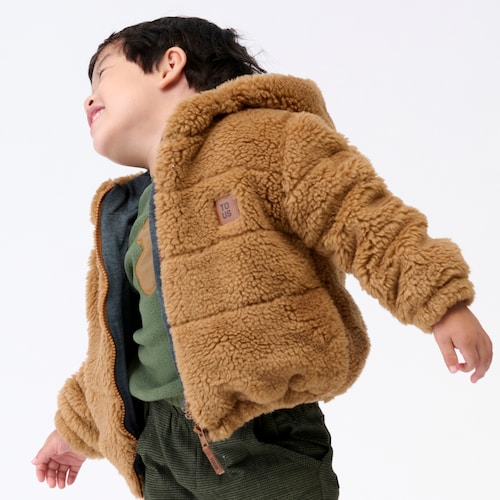 Abrigo de pana Green naranja