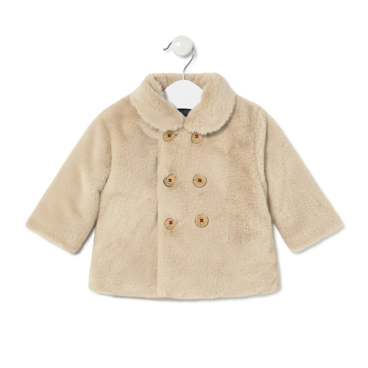 Tous - GirlS Coat In Garnet Beige -