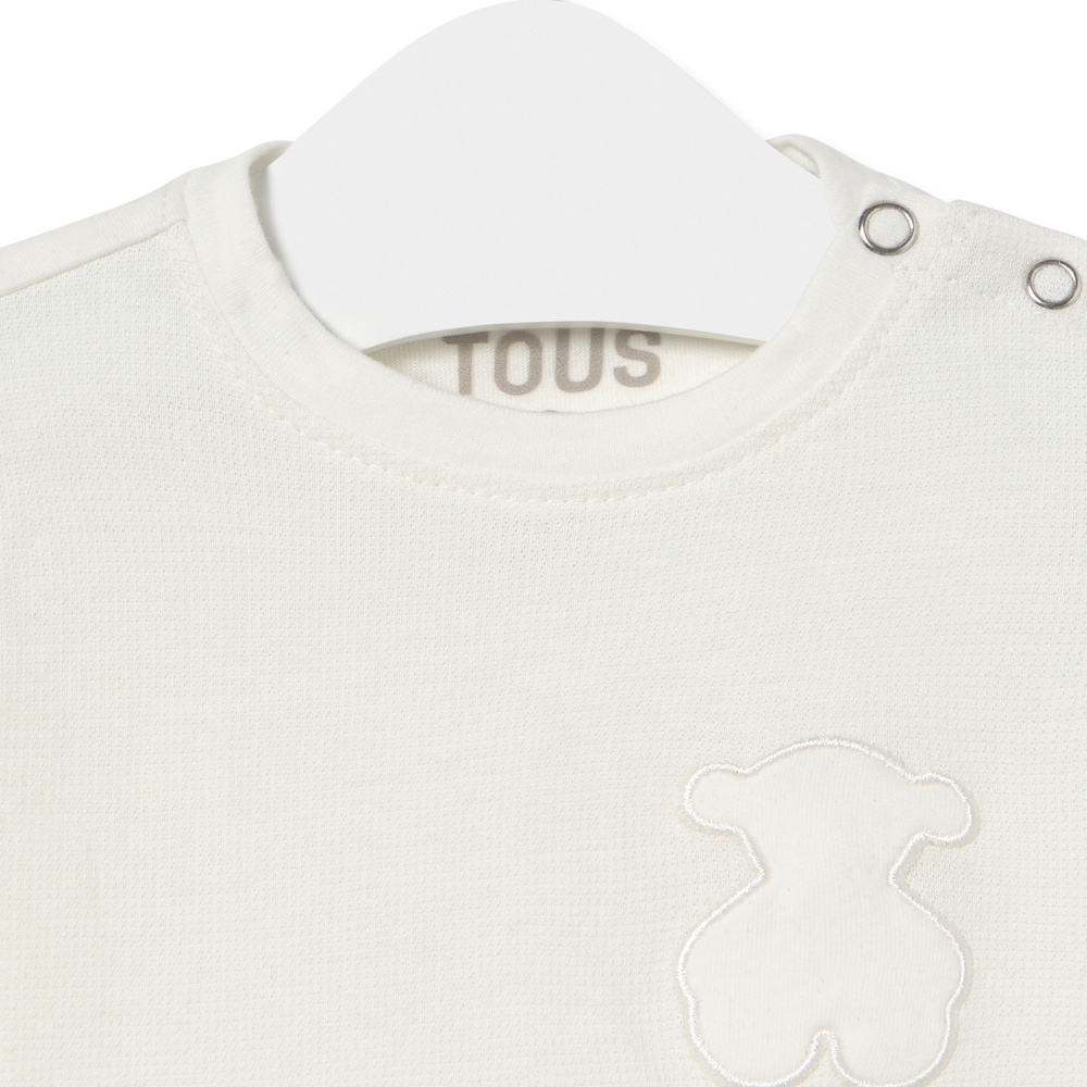 T-shirt in Casual ecru