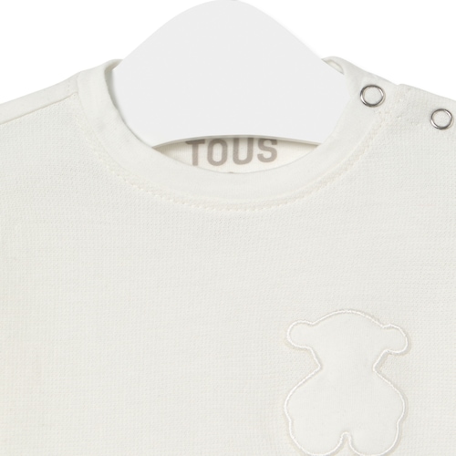 Camiseta Casual crudo