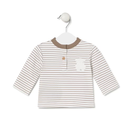 Camiseta de bebé Soft beig
