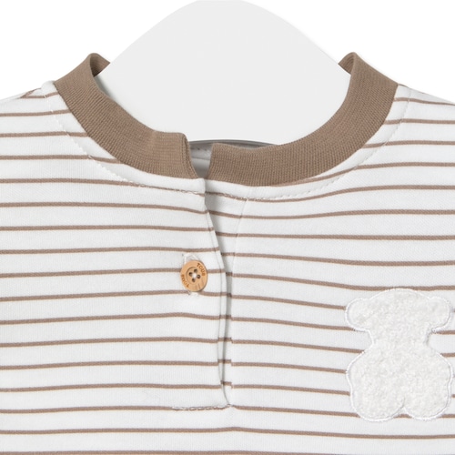 Camiseta de bebé Soft beig