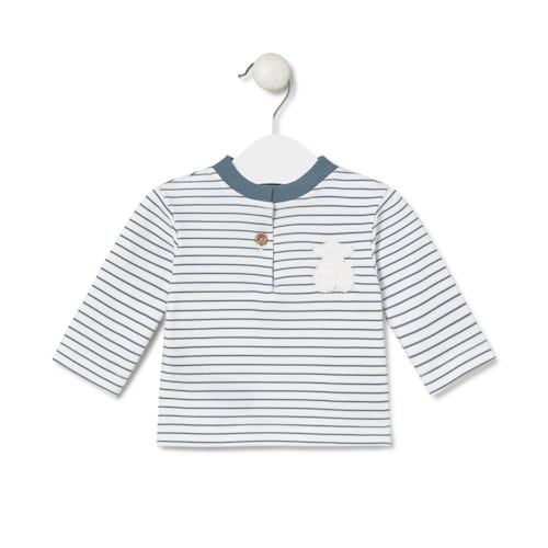 Camiseta de bebé Soft marino