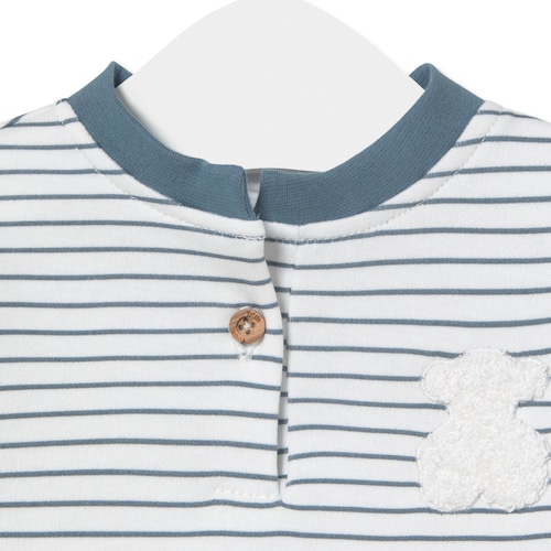 Camiseta de bebé Soft marino