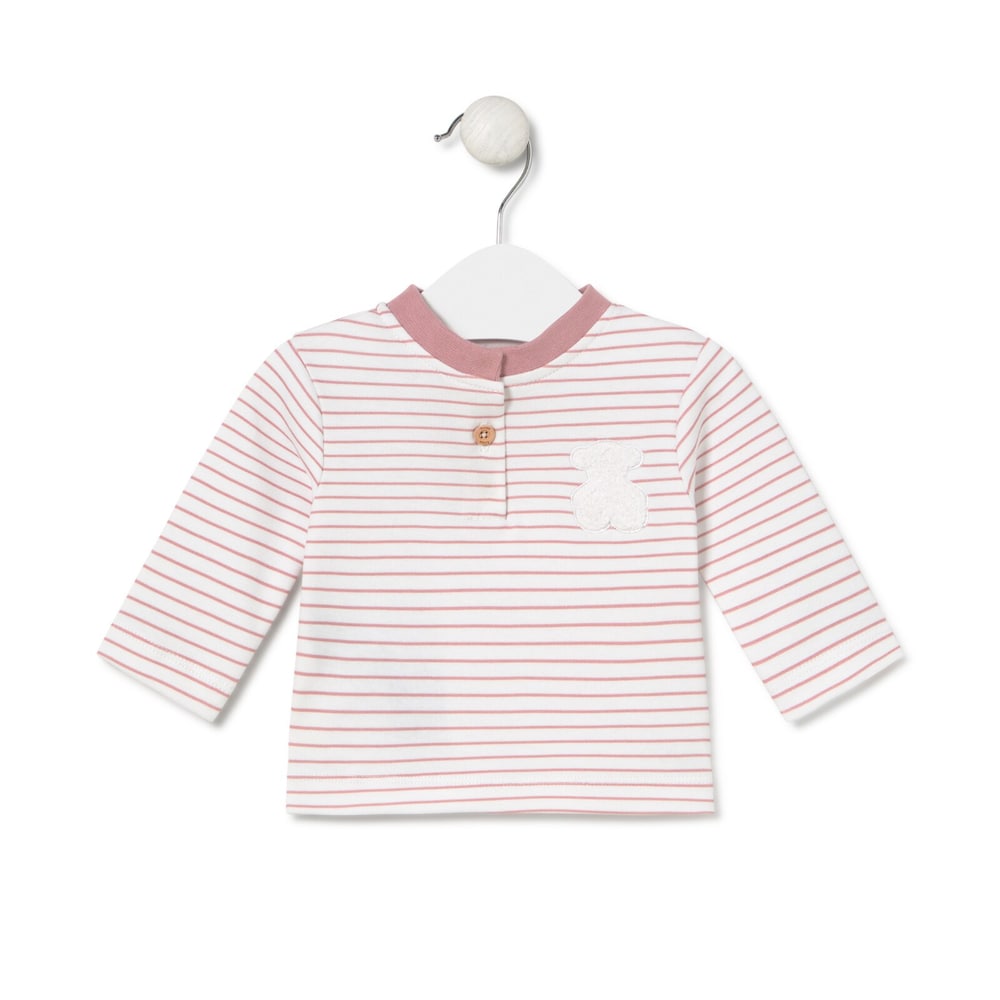Camiseta de beb&eacute; Soft rosa