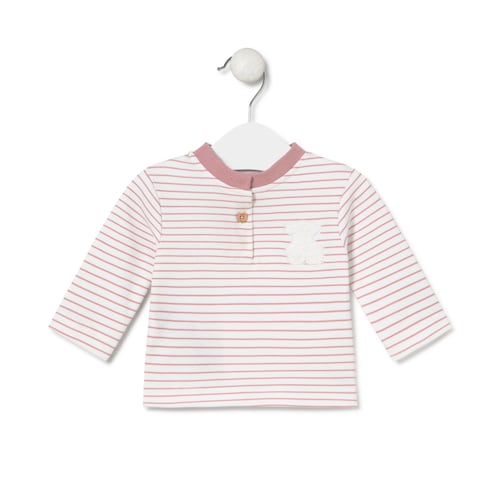 Camiseta de bebé Soft rosa