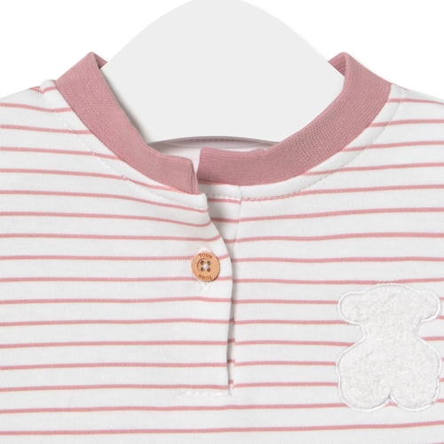 Camiseta de bebé Soft rosa