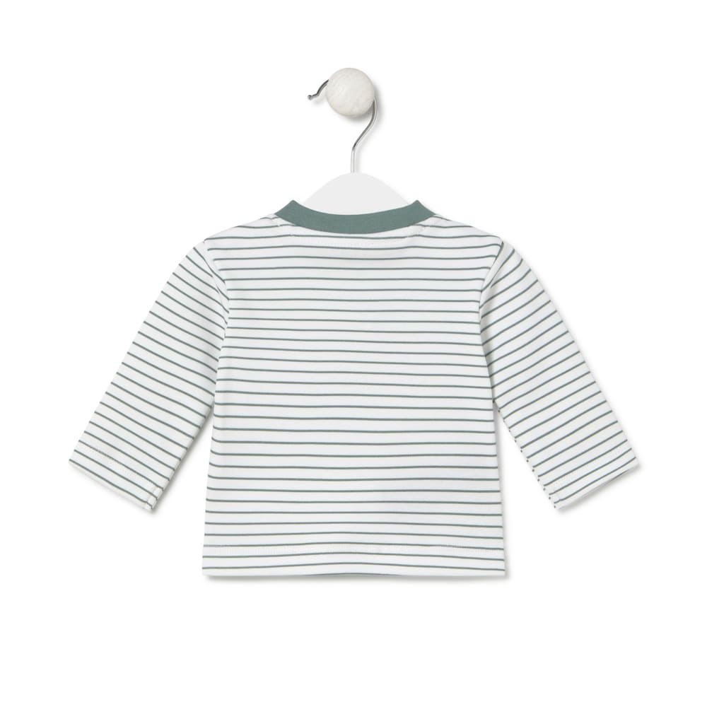 Baby t-shirt in Soft green
