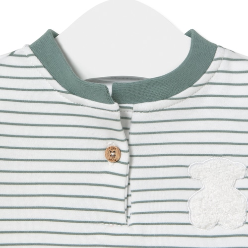 Camiseta de bebé Soft verde