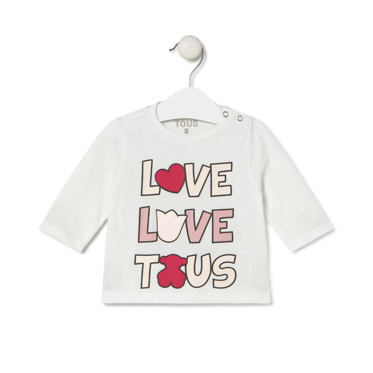 Tous - Camiseta Love Tous Casual Blanco - Blanco