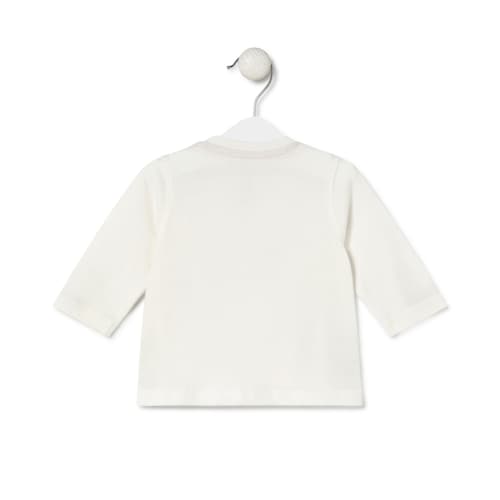 Camiseta OSO y estrellitas Casual crudo