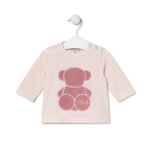 Camiseta Boold Bear Casual rosa
