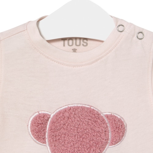Camiseta Boold Bear Casual rosa