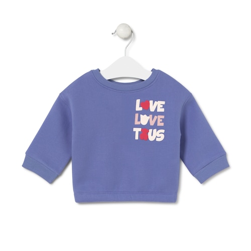 Sudadera LOVE TOUS Casual lila