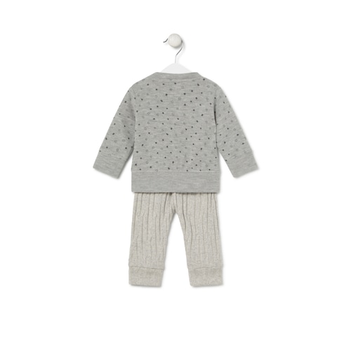 Conjunto de bebé Mini gris