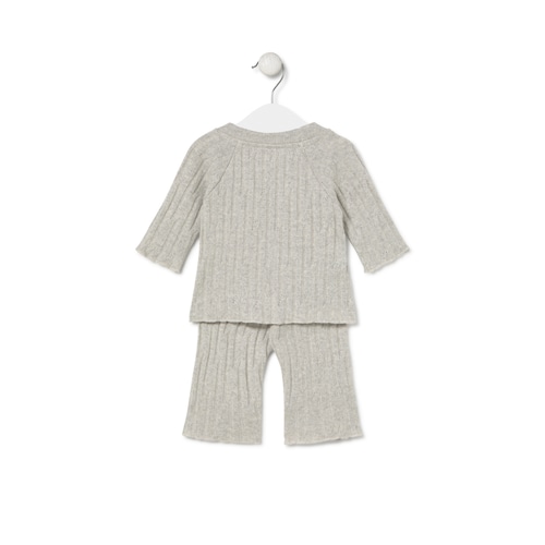 Conjunto de bebé Mini gris