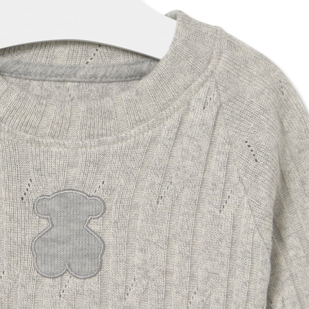 Baby outfit in Mini grey