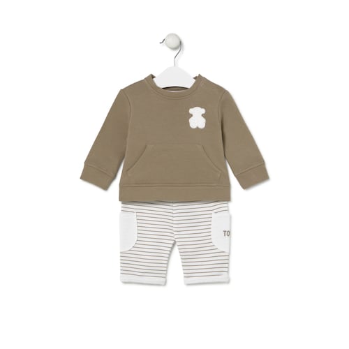 Conjunto de bebé Soft beige