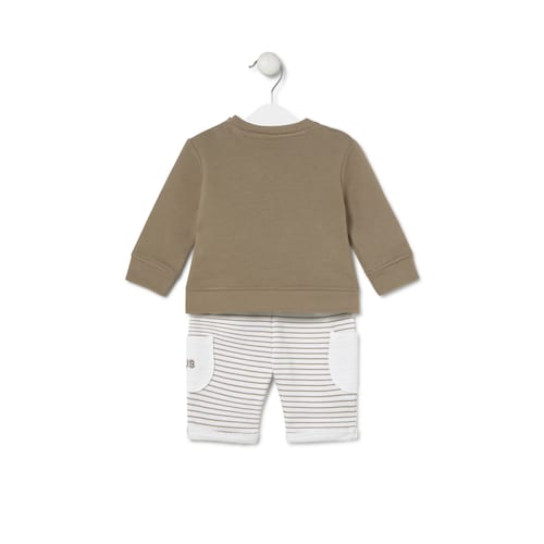 Conjunto de bebé Soft beige