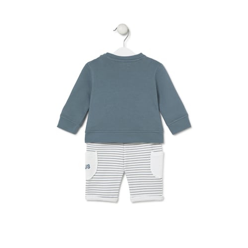 Conjunto de bebé Soft marino