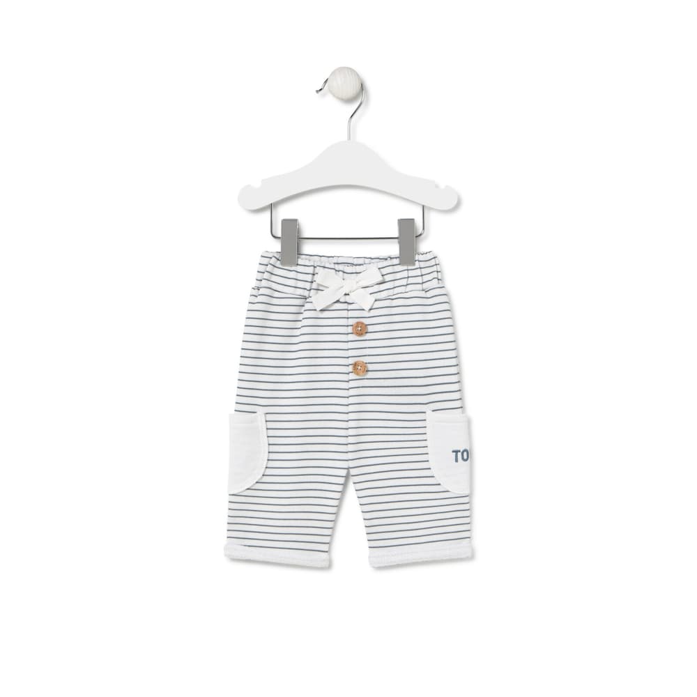 Baby set in Soft navy blue