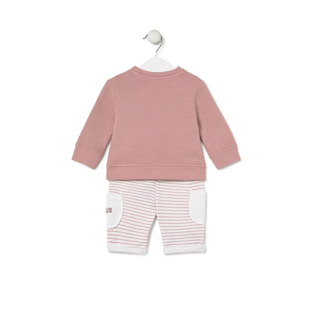 Baby set in Soft pink