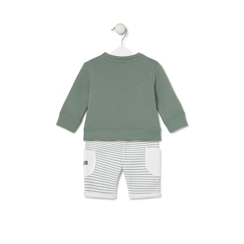 Conjunto de bebé Soft verde