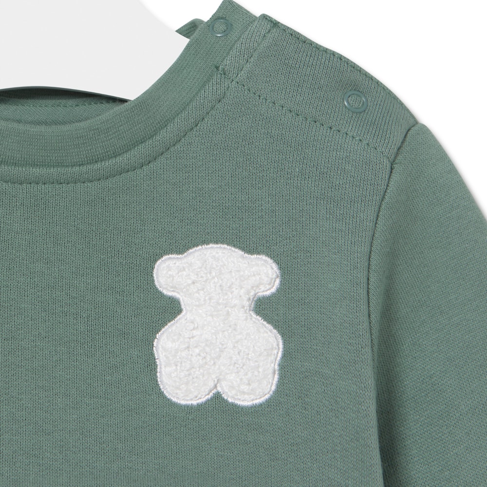 Baby set in Soft green