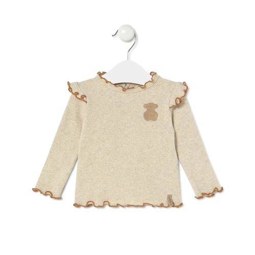 Conjunto de niña Brown Beige