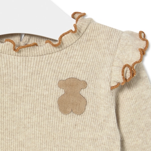 Conjunto de niña Brown Beige