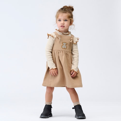 Conjunto de niña Brown Beige
