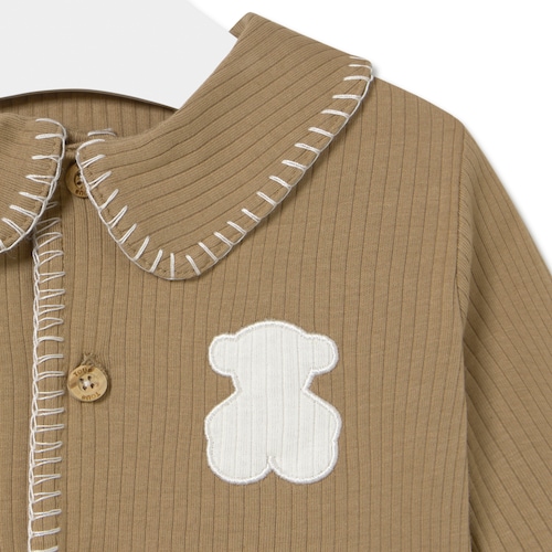 Conjunto de bebé niña Cosmic crudo