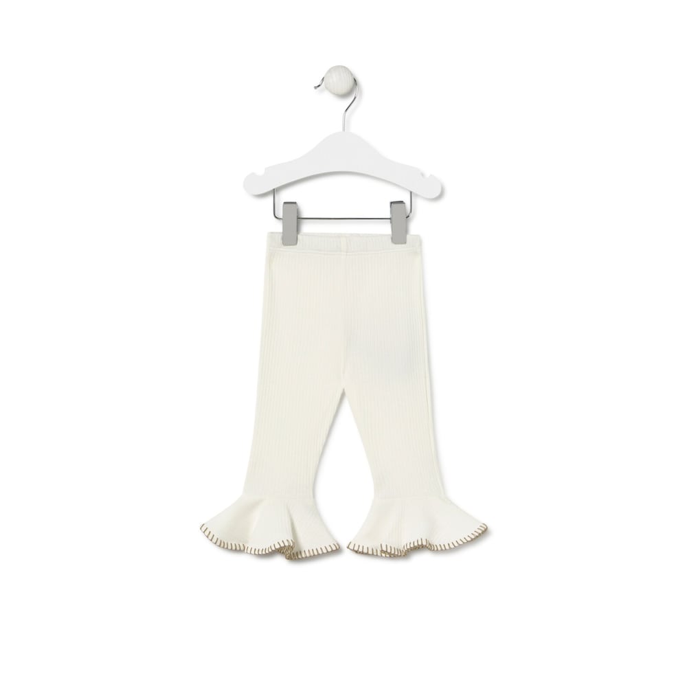 Baby girl's outfit in Cosmic ecru